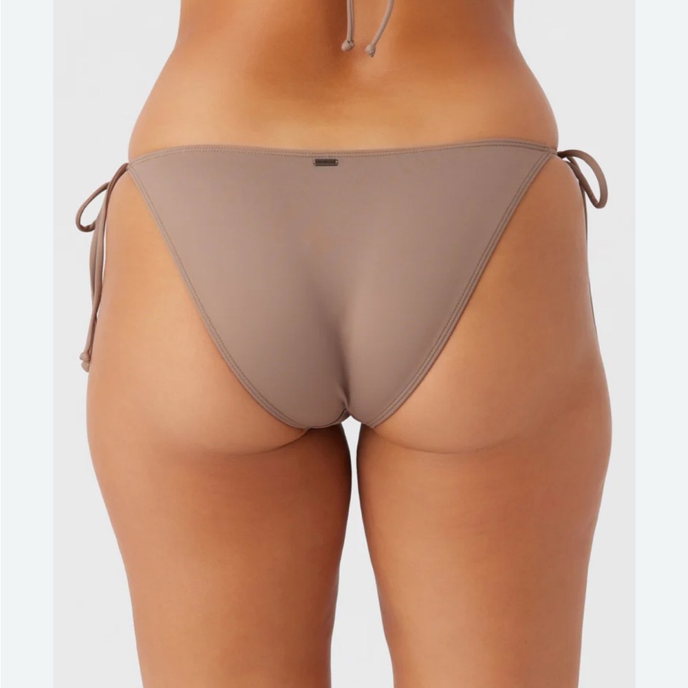 O’NEILL SALTWATER SOLIDS MARACAS TIE SIDE BOTTOMS - DEEP TAUPE
